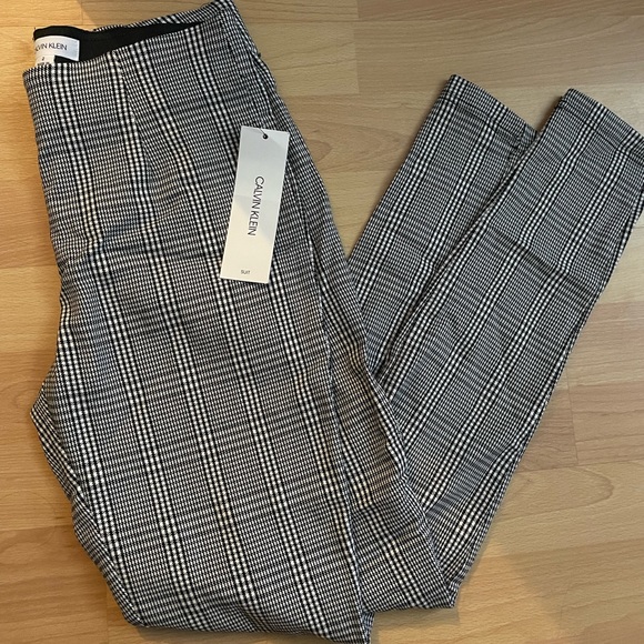 NWT Calvin Klein Suit/Work pants, Black&White, SIZE 2 - Picture 7 of 7